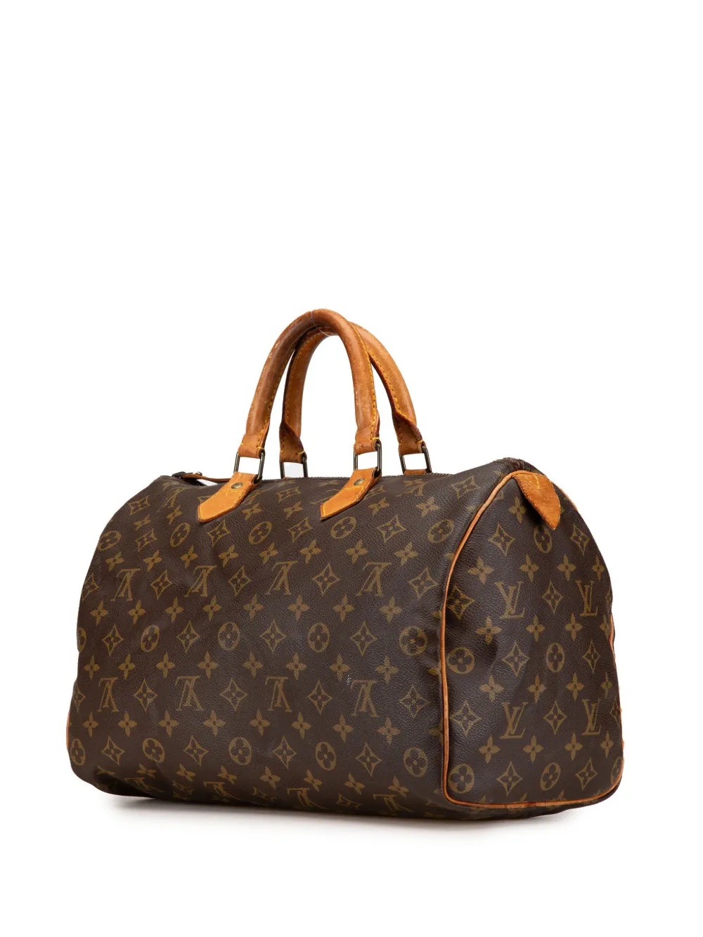 Louis Vuitton Pre-Owned 1985 Monogram Speedy 35 boston bag | Pre-Owned | Image 2