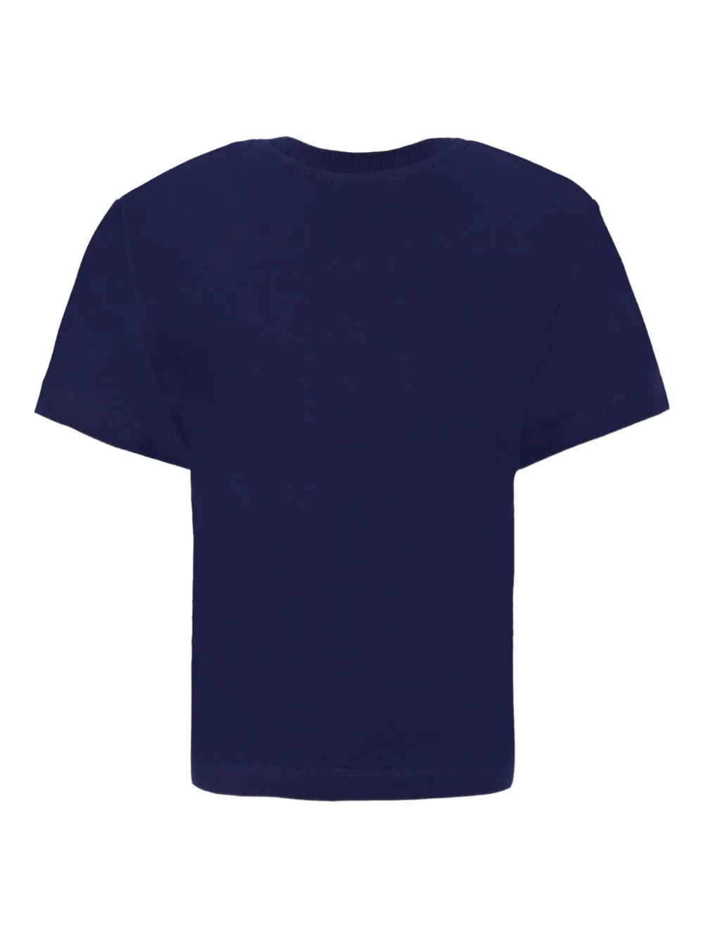 Moschino Kids Teddy Bear-print cotton T-shirt Blauw