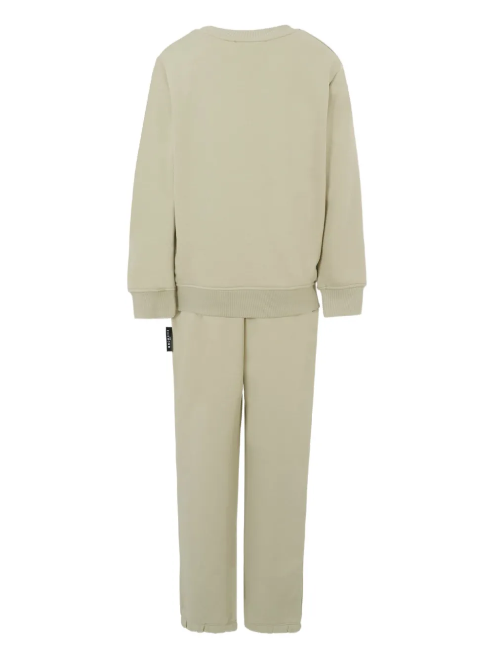 John Richmond Junior logo-detail tracksuit Beige