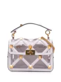 Valentino Garavani Pre-Owned 2018-2025 Medium PVC Roman Stud satchel - White