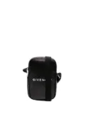 Givenchy Pre-Owned 2023 Coated Canvas G Essentials 4G Phone Pouch crossbody bag - Black