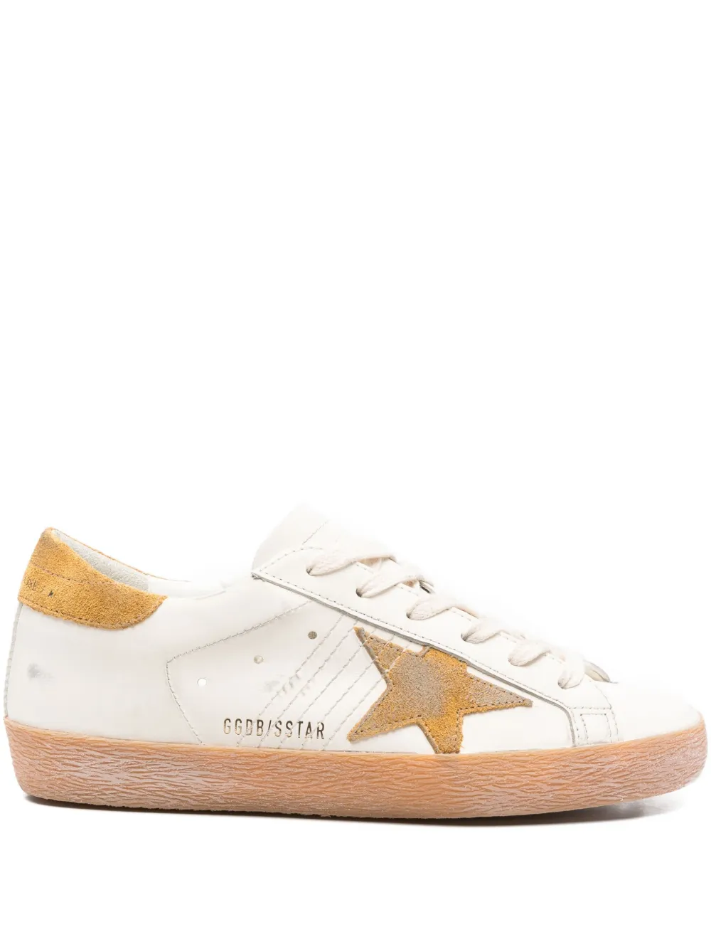Golden Goose SUPER STAR LEATHER UPPER White