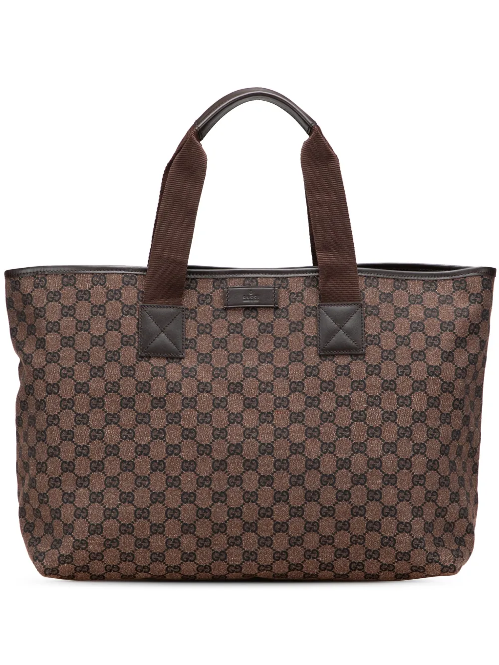 Gucci Pre-Owned 2000-2015 GGキャンバス トートバッグ - ブラウン Gucci Pre-Owned 2000-2015 GGキャンバス トートバッグ - ブラウン