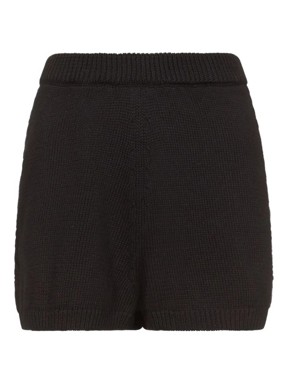 LouLou de Saison Andel shorts met gehaakt detail Zwart