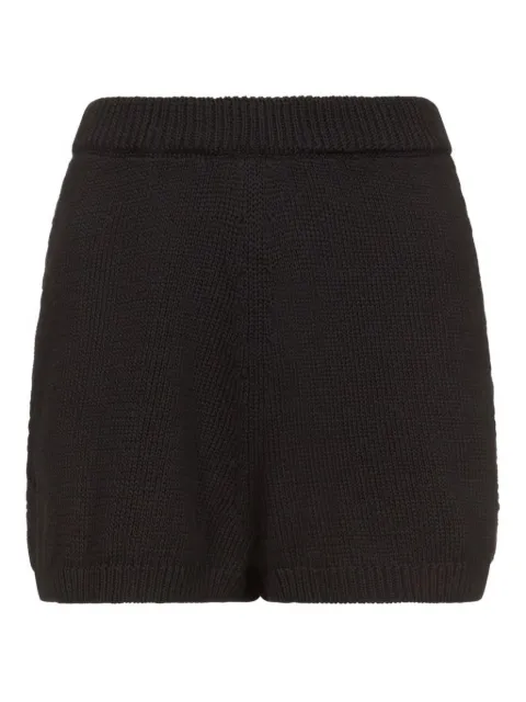 LouLou de Saison Andel crochet-detail shorts