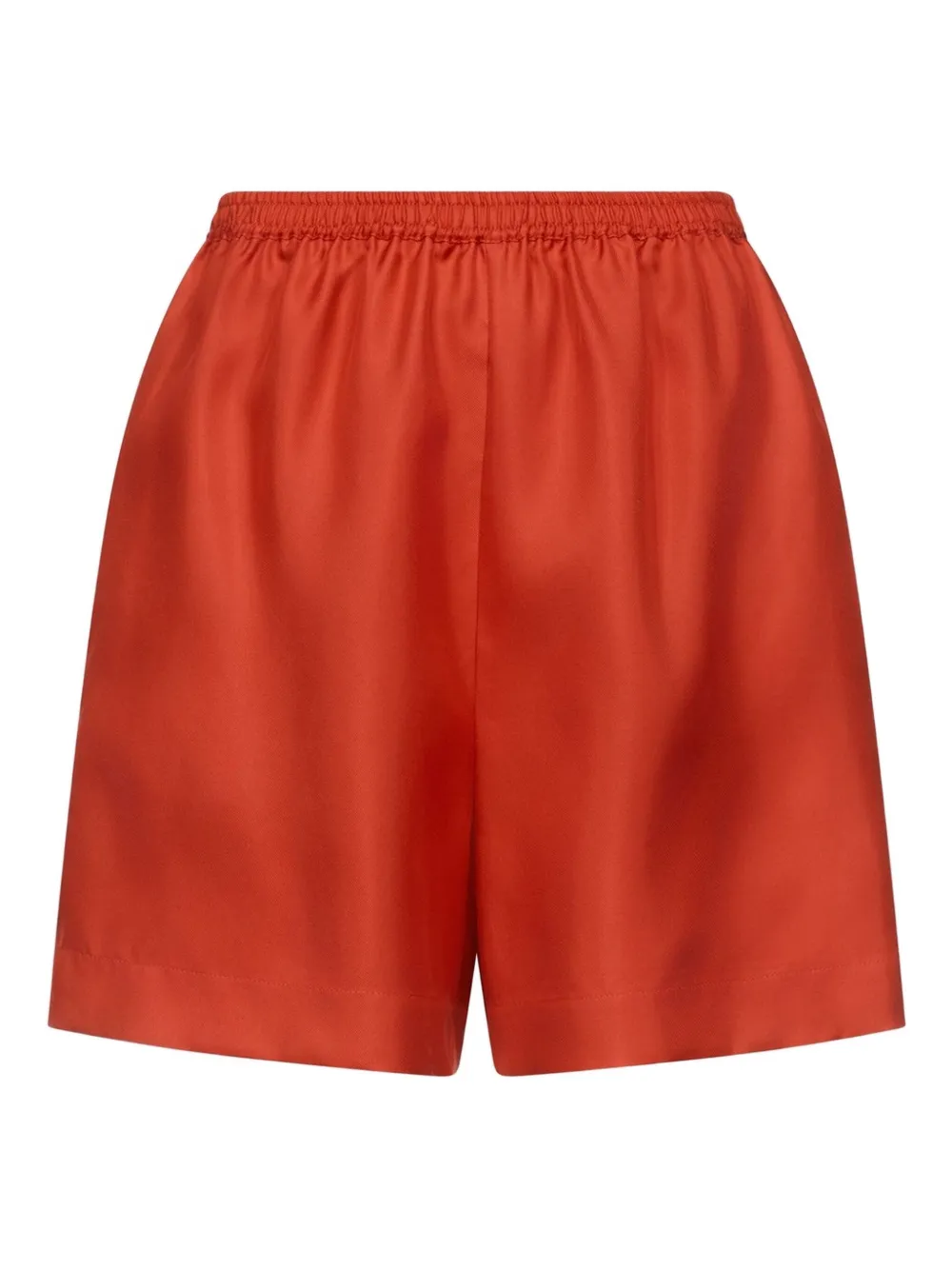 LouLou de Saison Arl shorts met elastische tailleband en zijzakken Rood