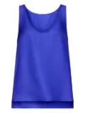 LouLou de Saison Gaby round-neck sleeveless top - Blue