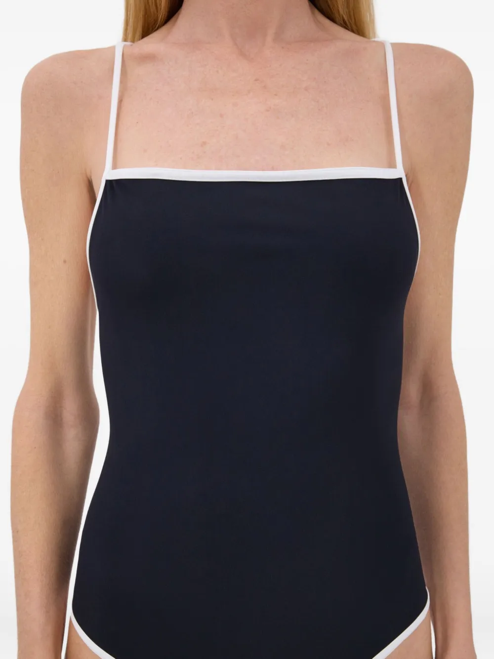 LouLou de Saison Itak square-neck criss-cross swimsuit | One-Pieces | Image 2