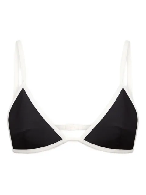 LouLou de Saison Sofia triangular-cup bikini top