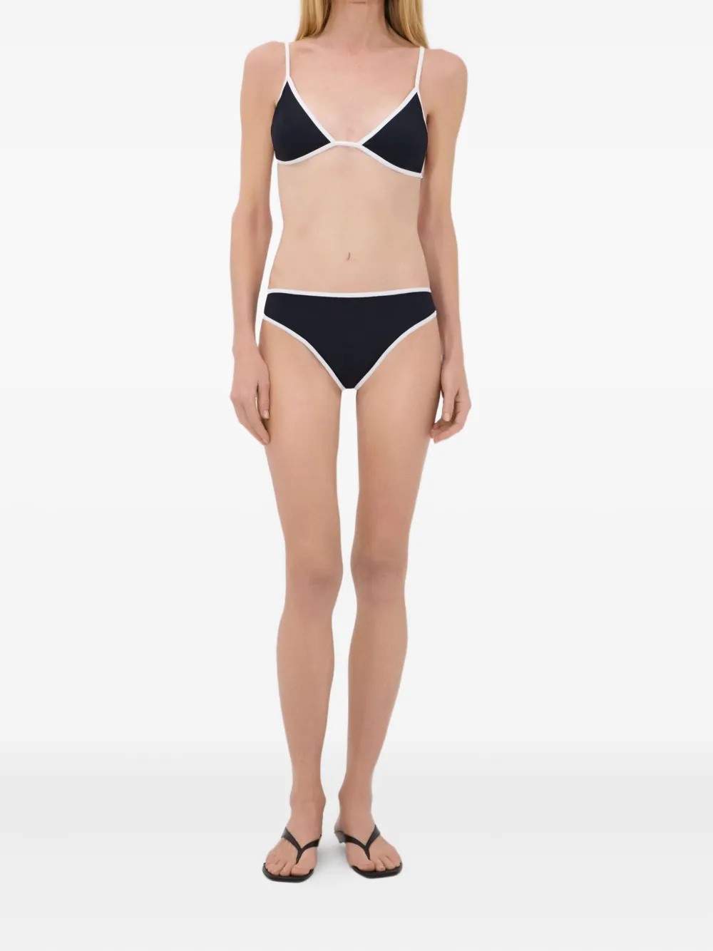 LouLou de Saison Sofia triangular-cup bikini top | Bikinis | Image 2