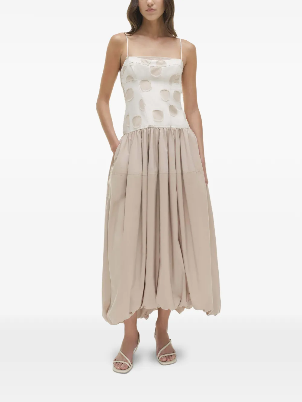 Simkhai robe mi-longue Pfeiffer à pois | Robes de jour | Image 2