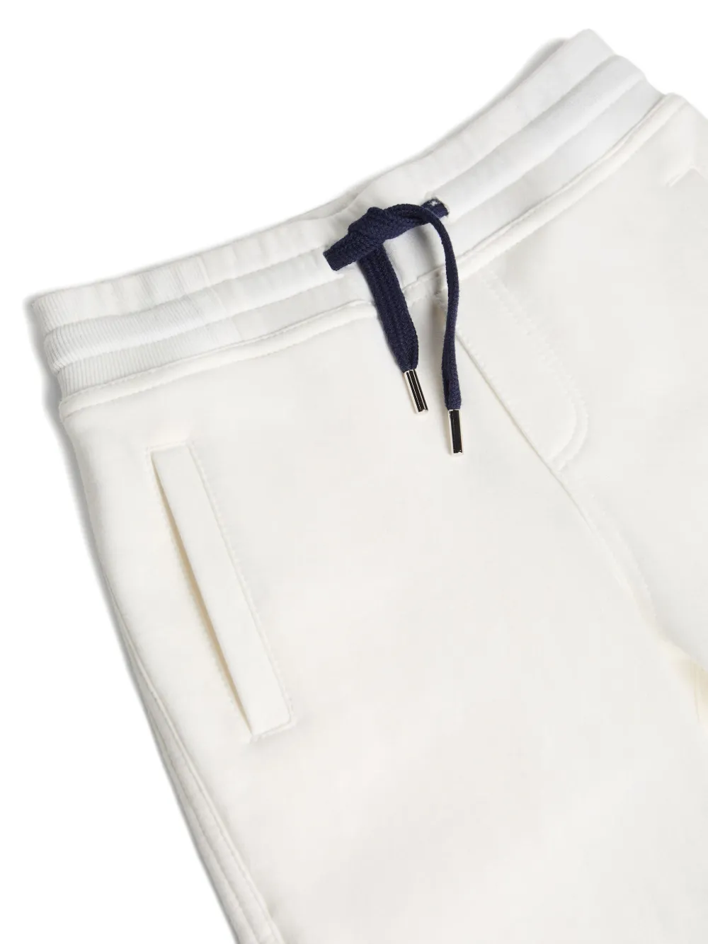 Brunello Cucinelli Kids drawstring-waist trousers Wit
