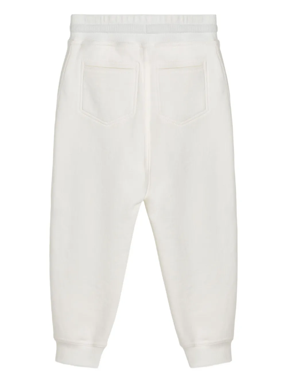 Brunello Cucinelli Kids drawstring-waist trousers Wit