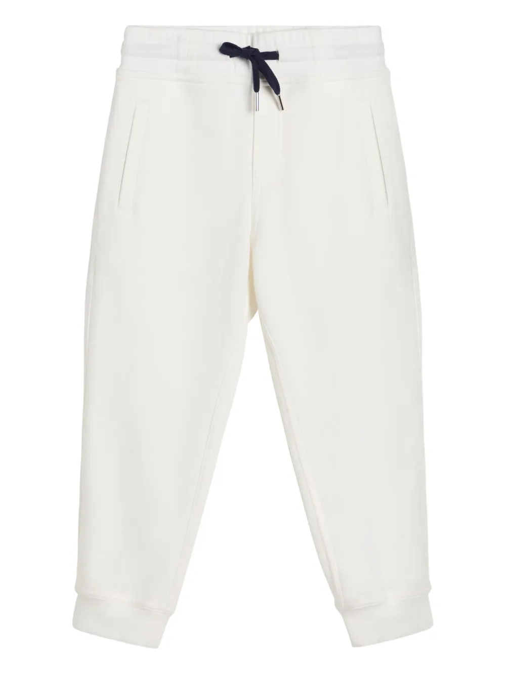 Brunello Cucinelli Kids drawstring-waist trousers Wit