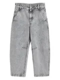 Brunello Cucinelli Kids faded-effect jeans - Grey