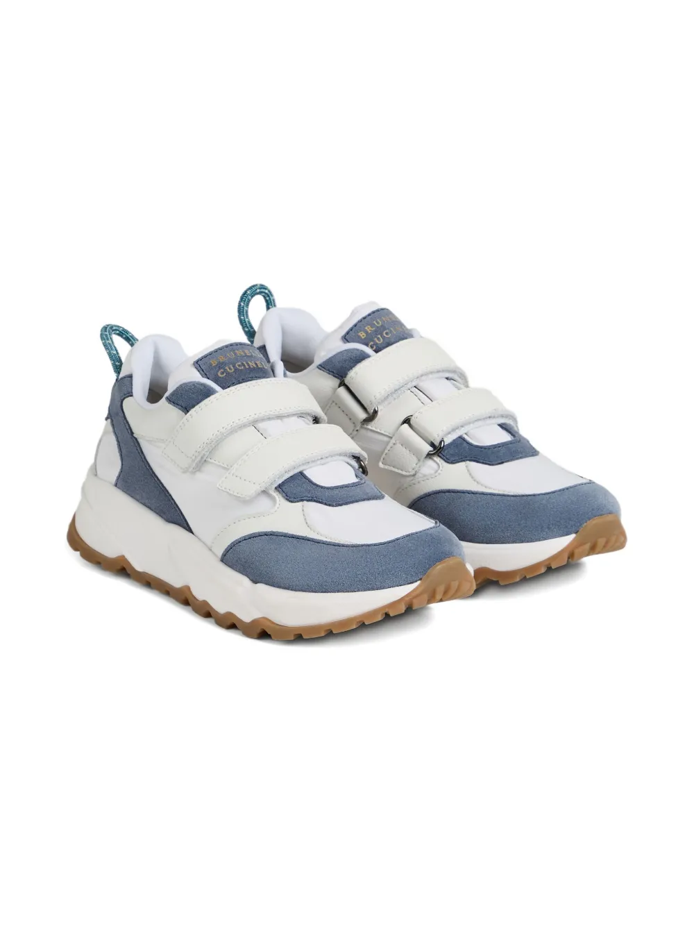 Brunello Cucinelli Kids leather sneakers White