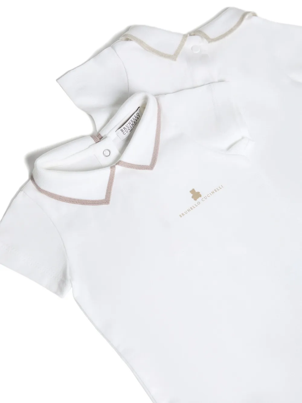 Brunello Cucinelli Kids Baby Bernie 2-piece bodysuit set Wit