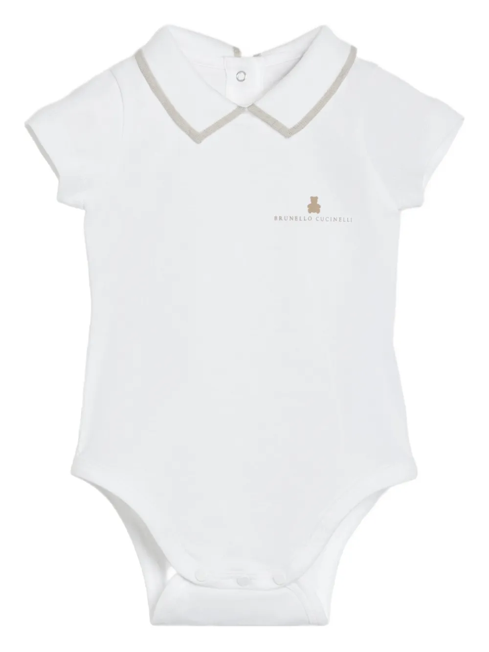 Brunello Cucinelli Kids Baby Bernie 2-piece bodysuit set Wit