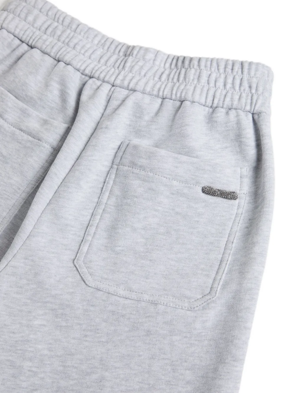 Brunello Cucinelli Kids elasticated-waistband trousers Grijs