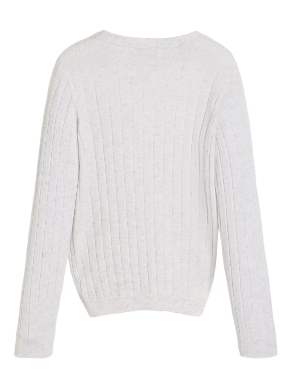 Brunello Cucinelli Kids cashmere jumper Wit