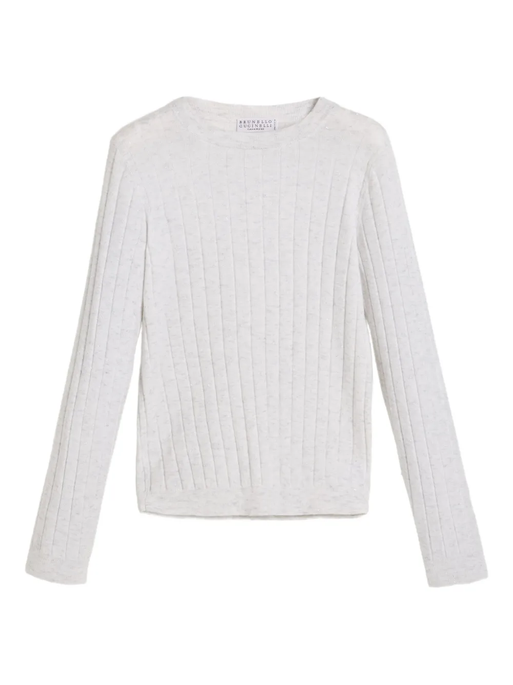 Brunello Cucinelli Kids cashmere jumper Wit