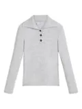 Brunello Cucinelli Kids jersey polo shirt - Grey
