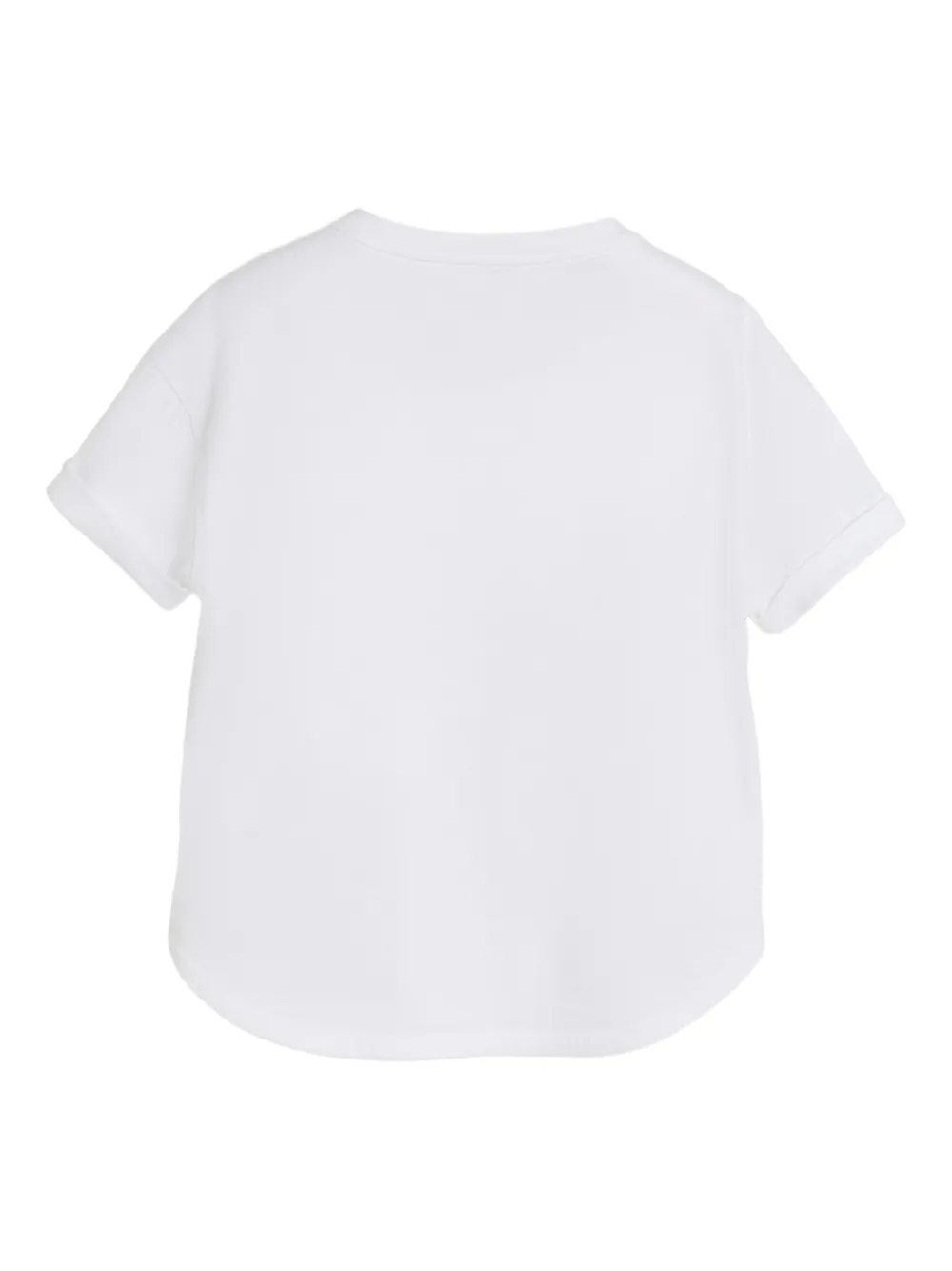 Brunello Cucinelli Kids jersey T-shirt Wit