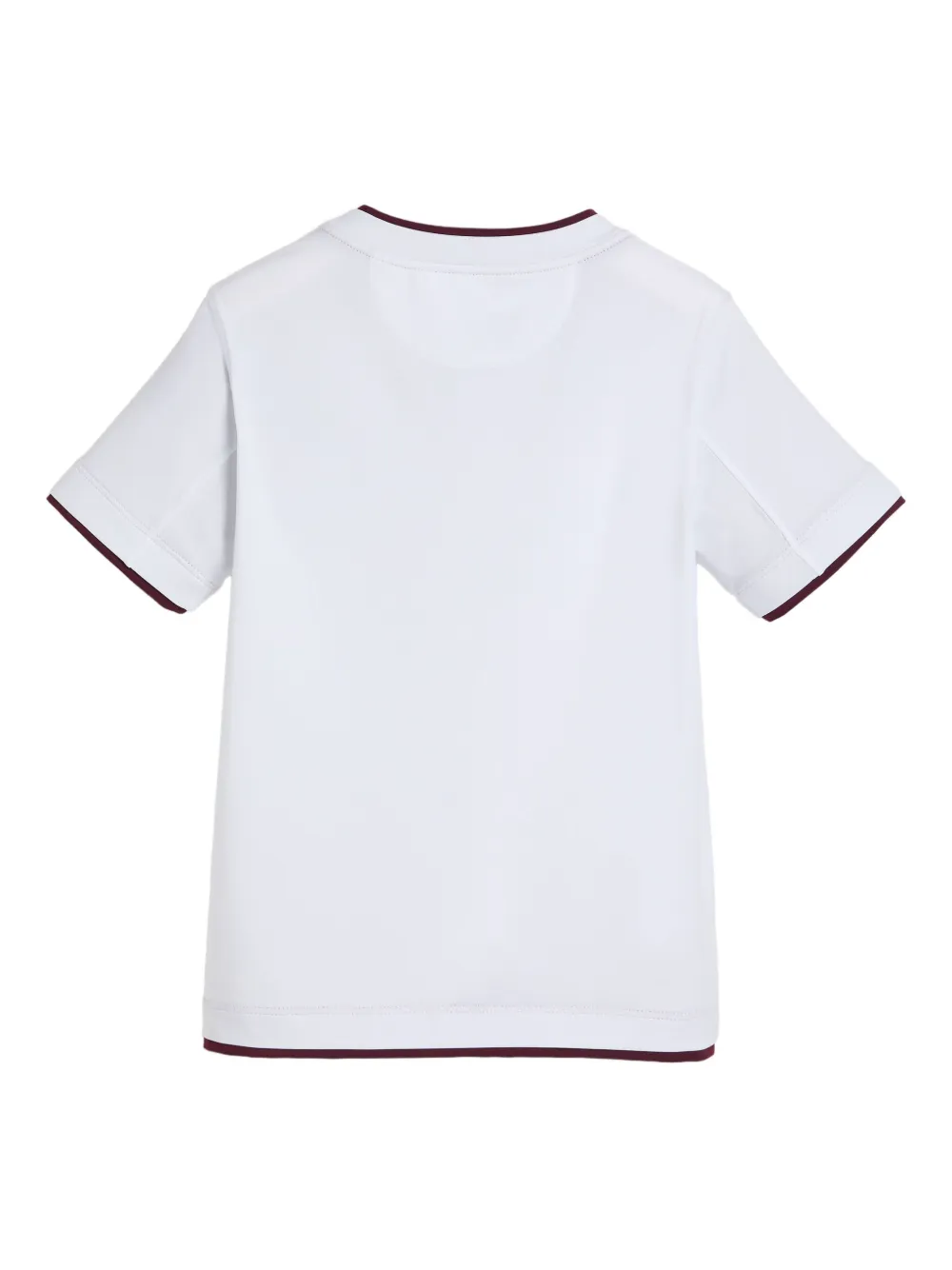 Brunello Cucinelli Kids faux-layering t-shirt Wit