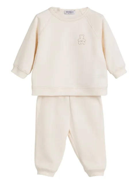 Brunello Cucinelli Kids cotton babygrow set