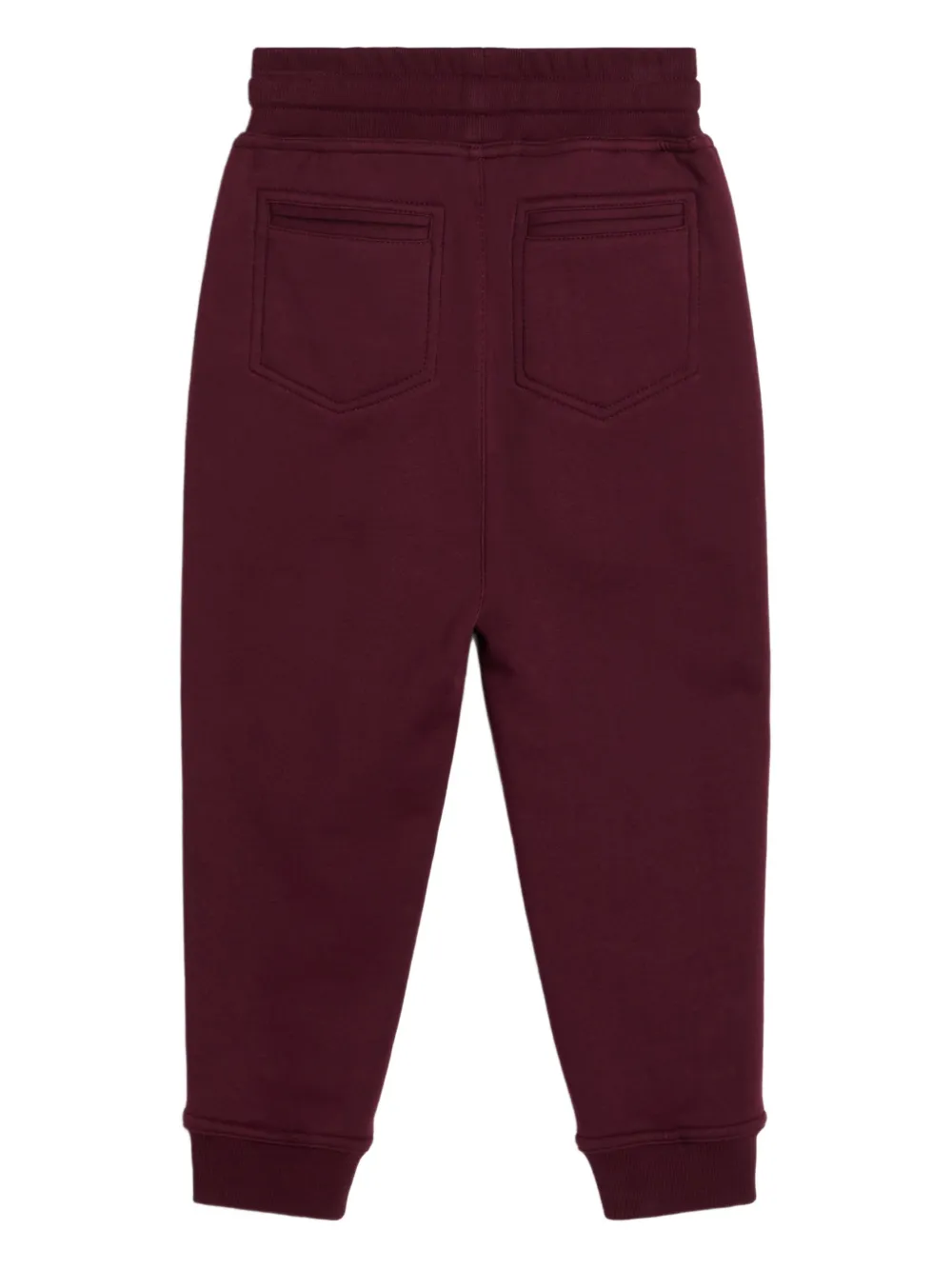 Brunello Cucinelli Kids jersey track pants Rood