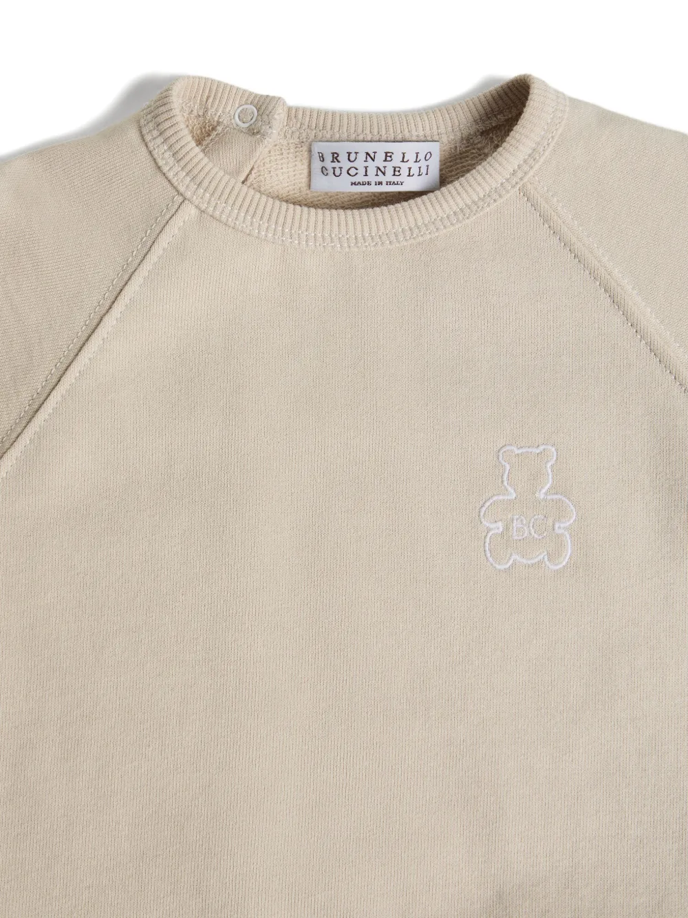 Brunello Cucinelli Kids Baby Bernie sweatshirt Beige