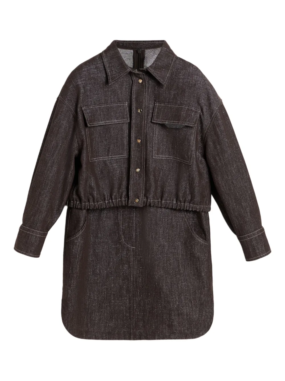 Brunello Cucinelli Kids denim dress Bruin