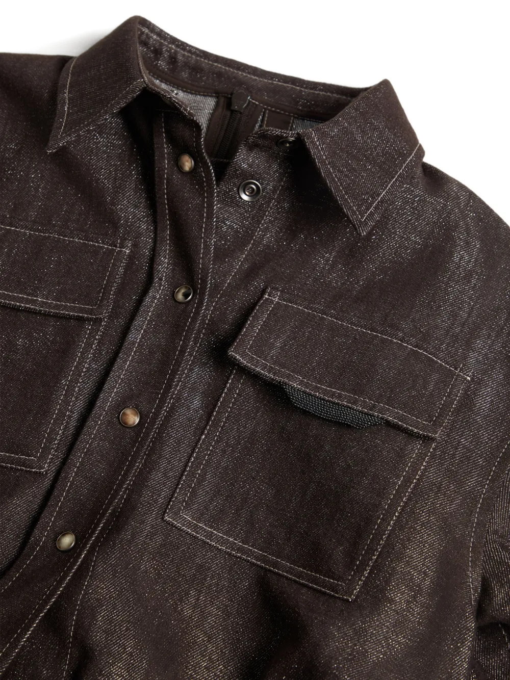 Brunello Cucinelli Kids denim dress Bruin