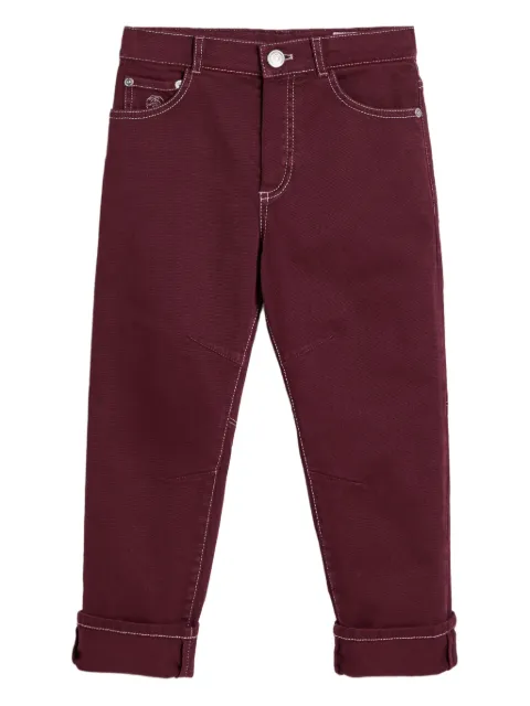 Brunello Cucinelli Kids five-pockets jeans 