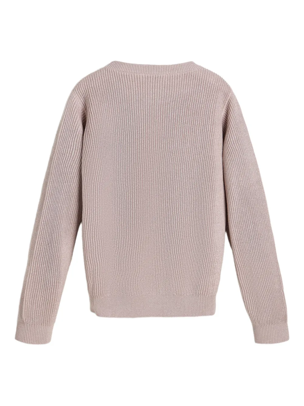 Brunello Cucinelli Kids crew-neck sweater Roze