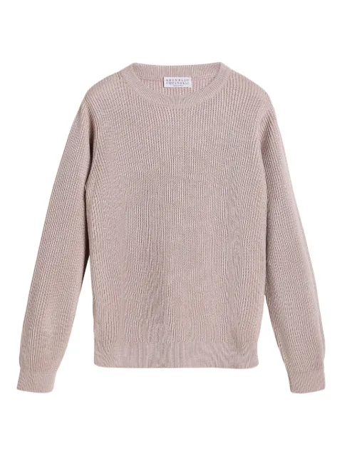 Brunello Cucinelli Kids crew-neck sweater