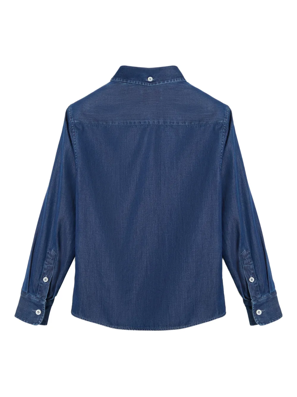 Brunello Cucinelli Kids Spijkershirt Blauw