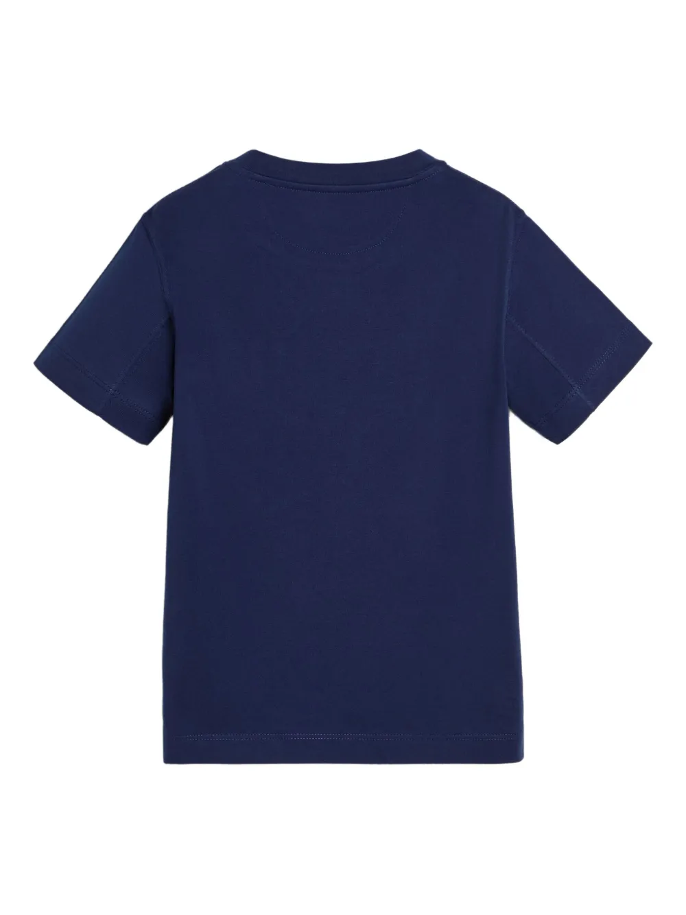 Brunello Cucinelli Kids logo-print t-shirt Blauw