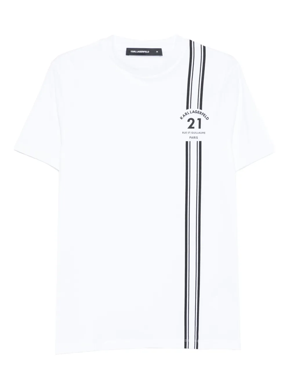 stripe-detail T-shirt
