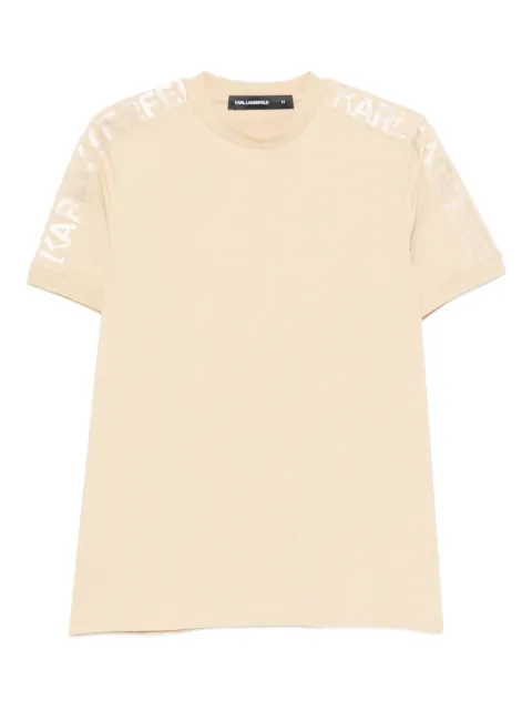 Karl Lagerfeld camiseta con detalle del logo