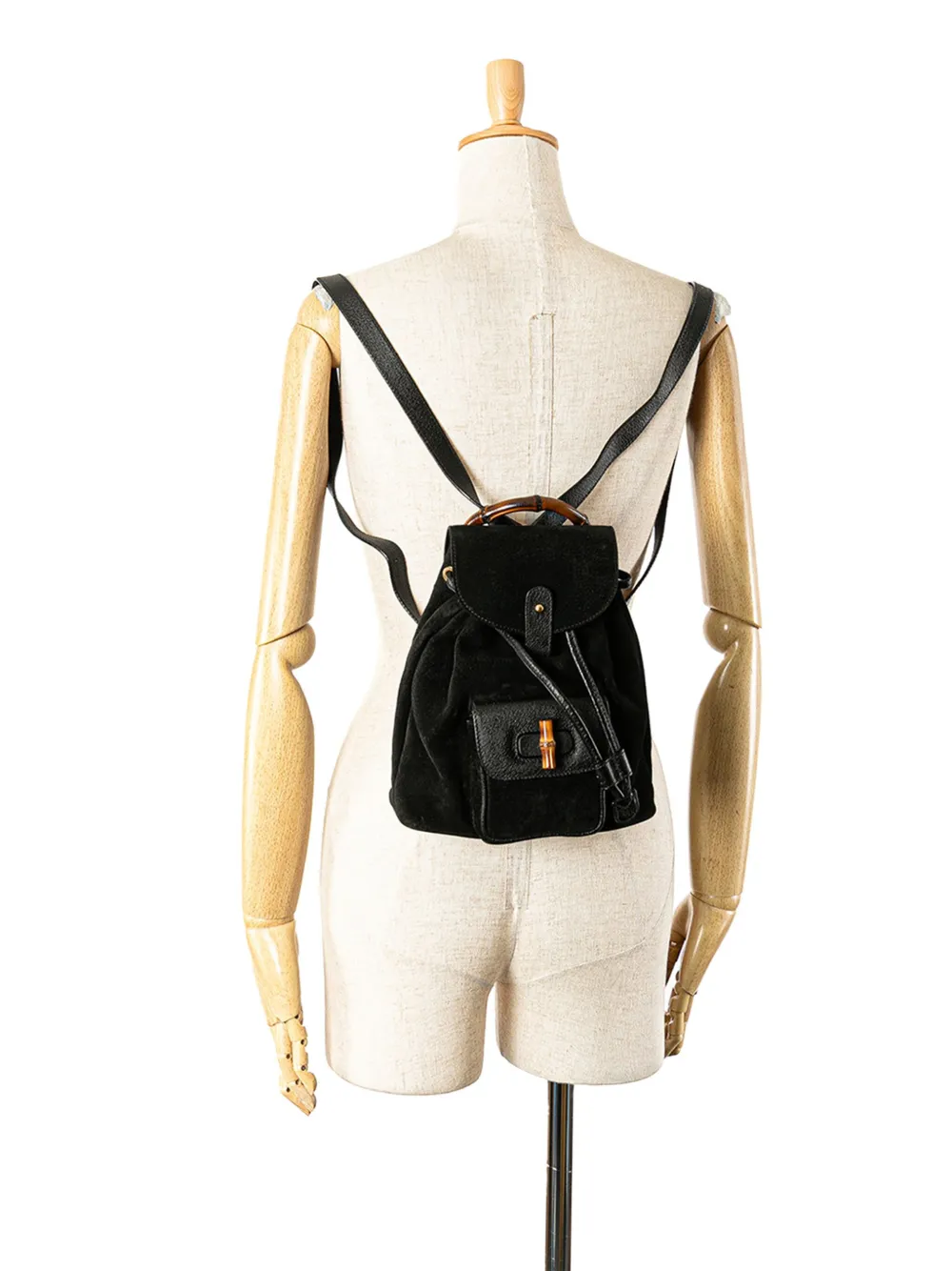 Gucci Pre-Owned mochila Suede Bamboo 2000-2015 | Estilos de archivo | Image 2