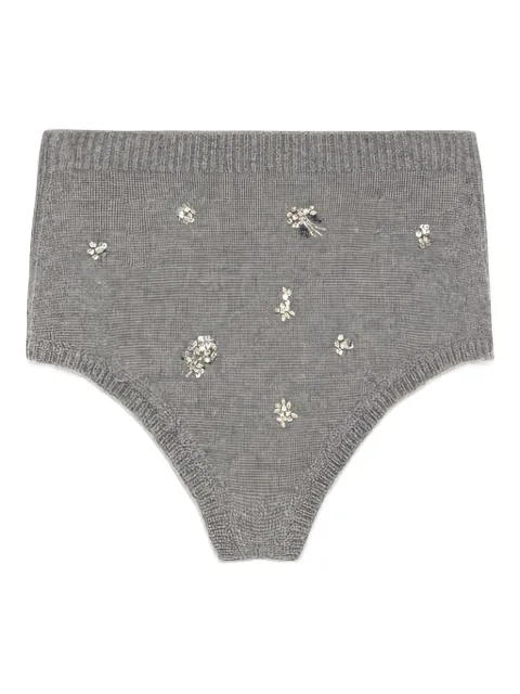 Simkhai Georgie embellished shorts