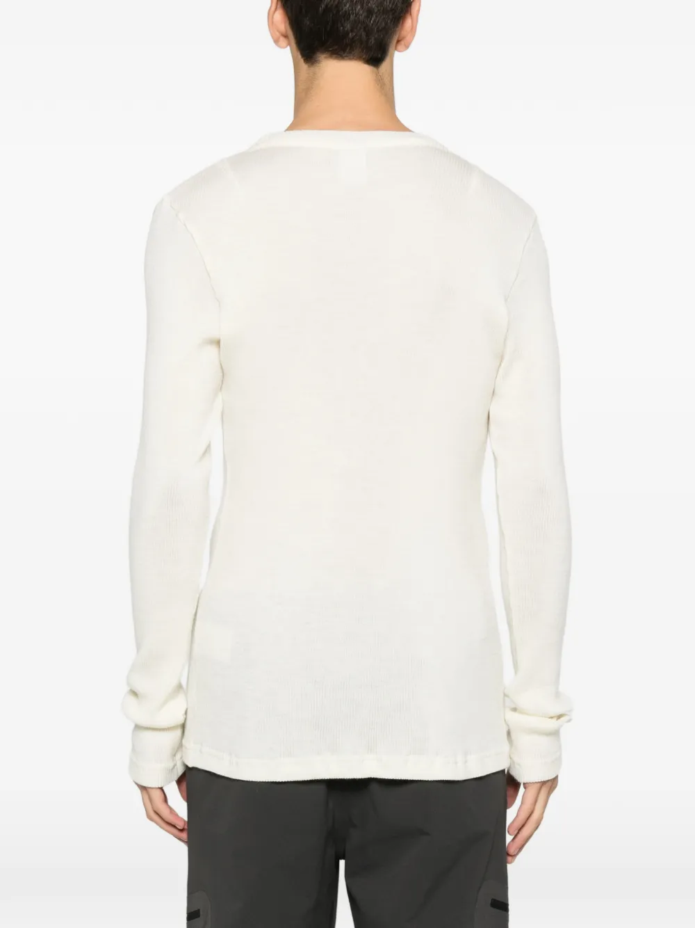 RANRA T-shirt met lange mouwen Beige