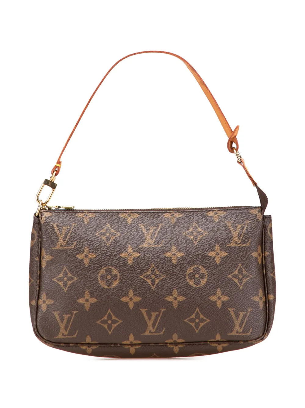 Louis Vuitton Pre-Owned 1998 モノグラム ポシェット アクセソワール ショルダーバッグ - ブラウン Louis Vuitton Pre-Owned 1998 モノグラム ポシェット アクセソワール ショルダーバッグ - ブラウン