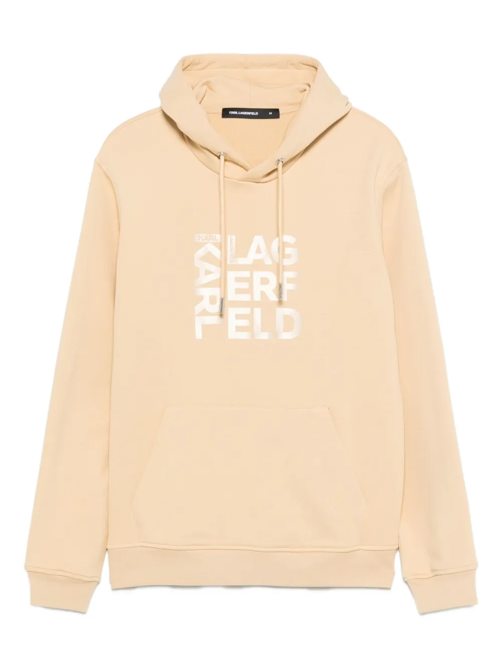 logo-print hoodie