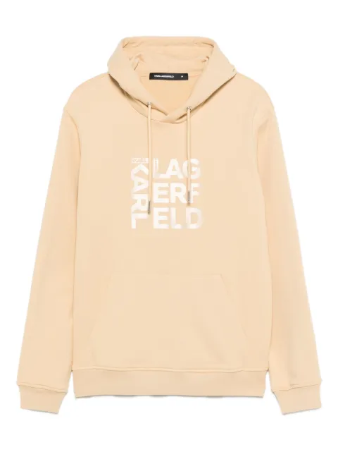 Karl Lagerfeld logo-print hoodie