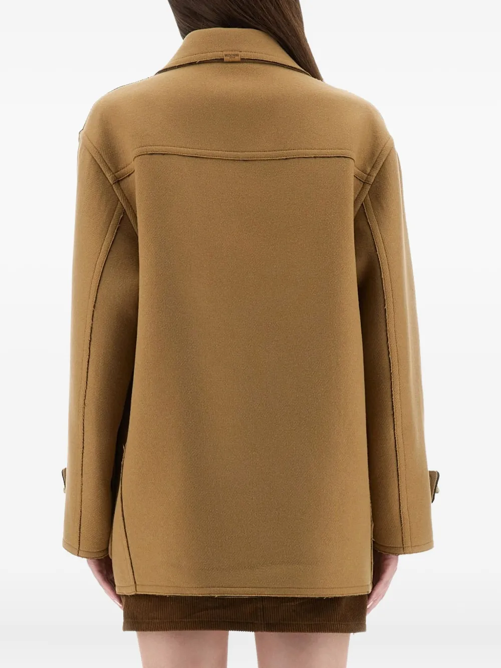 MOSCHINO JEANS Jas met zak Bruin