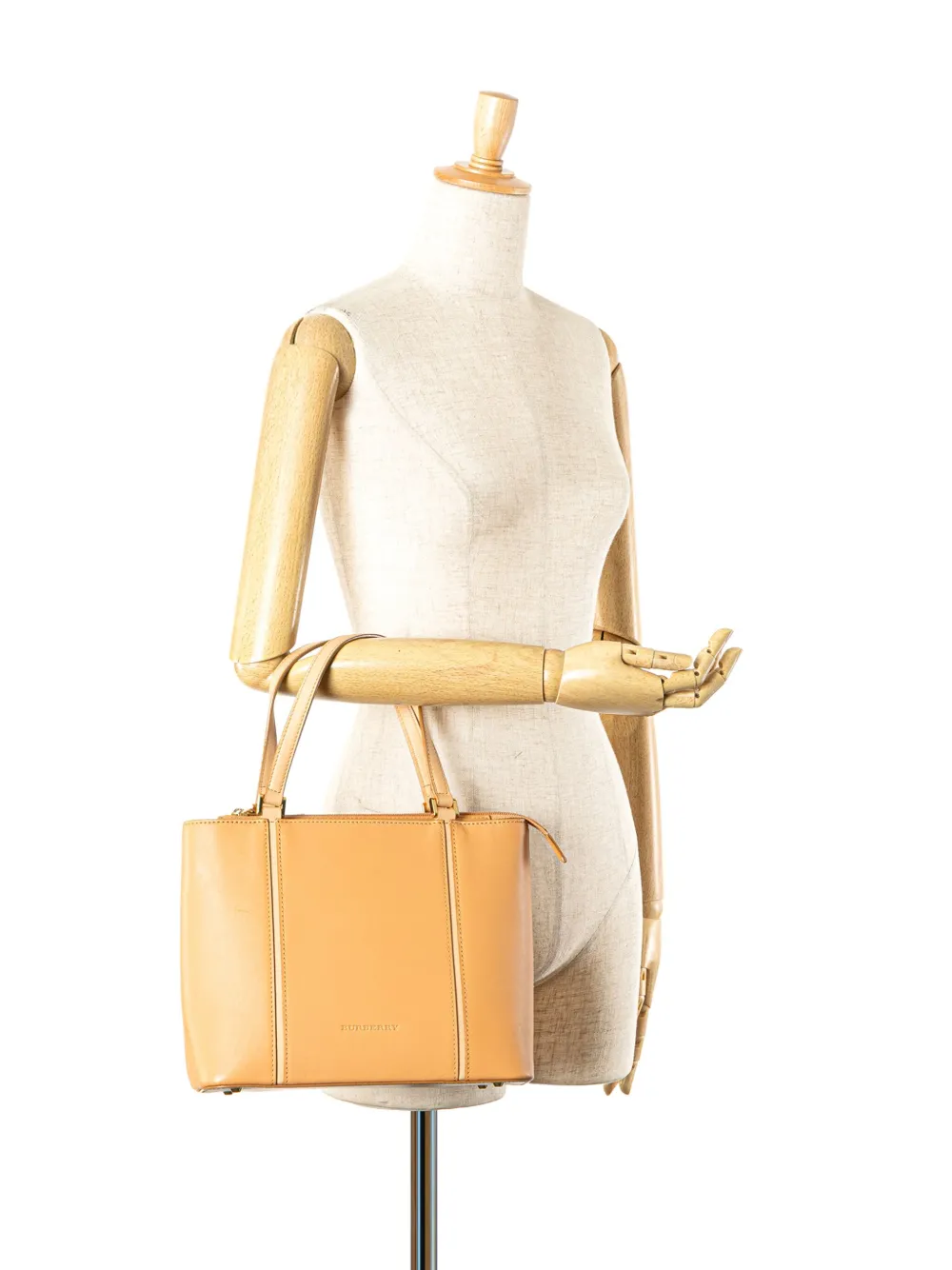 Burberry Pre-Owned 2000-2017 Leather tote bag | Pre-Owned | Image 2