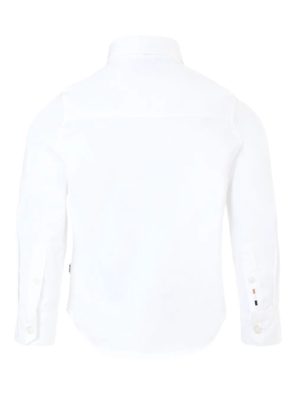 BOSS Kidswear long-sleeved logo-embroidered shirt | Boys Shirts | Image 2