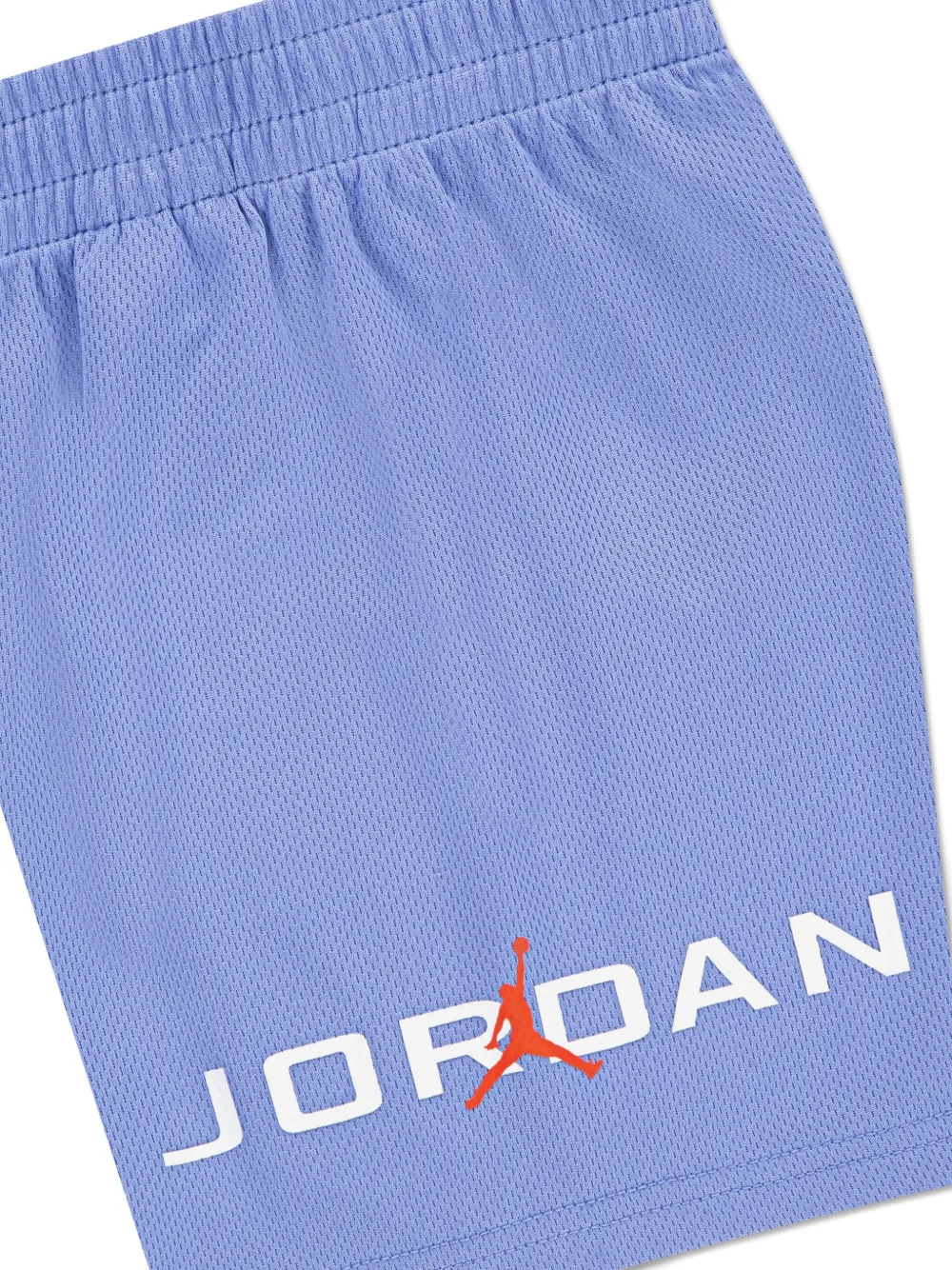 Jordan Kids Shorts set met logoprint Blauw